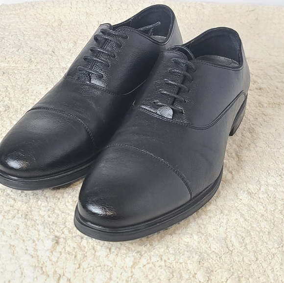 Van Heusen Riley oxford black shoe - Picture 3 of 7